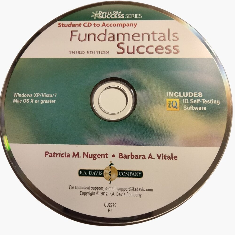 Davis Fundamentals Success Q A Series 2012 IQ Self Testing Vitale CD